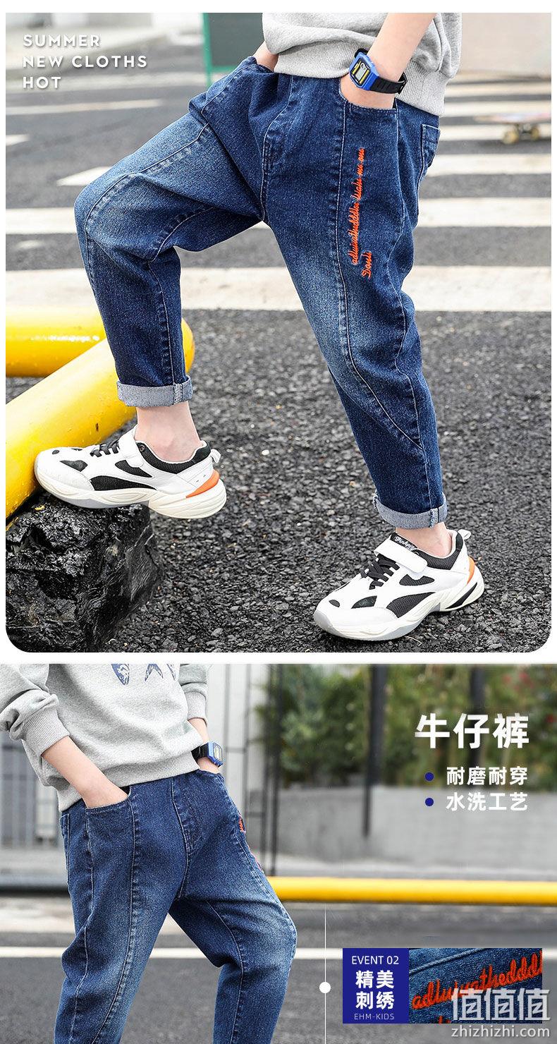 加绒可选,北极绒 男童 微弹水洗牛仔裤 11.8元起包邮,大码18.8元 值值值-买手聚集的地方