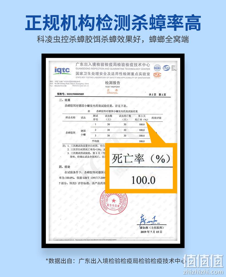 灭蟑螂全窝端 10g 科凌虫控 蟑螂药胶 家用强力灭蟑螂药 券后11.9元包邮 值值值-买手聚集的地方