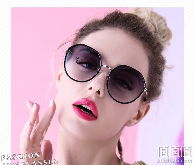 2020年新款，修饰脸型，防紫外线：妖精的口袋 复古网红太阳眼镜 券后39元包邮 值值值-买手聚集的地方