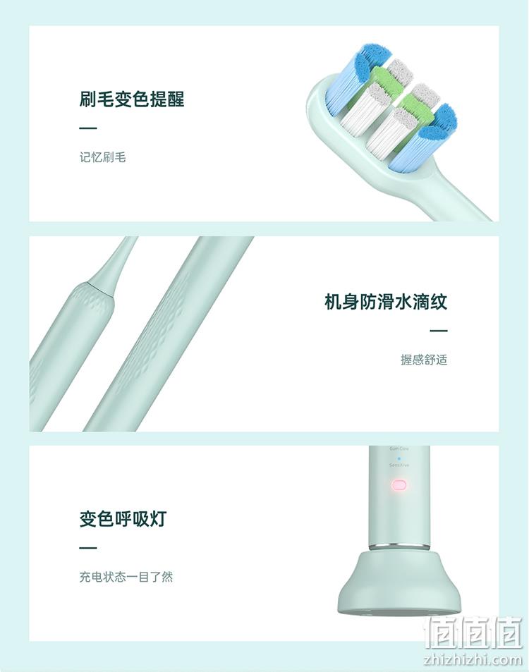 32000次/分钟无死角清洁，杜邦刷毛+感应充电：美的 全自动电动牙刷 双重优惠99元包邮 值值值-买手聚集的地方