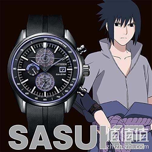 CITIZEN 西铁城 × NARUTO 火影忍者 宇智波佐助 CA0597-16E 男士光动能腕表 Prime直邮到手2182元 值值值-买手聚集的地方