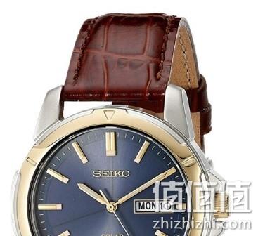 SEIKO 精工 SOLAR系列 SNE102 男士太阳能手表 Prime直邮到手658元 值值值-买手聚集的地方