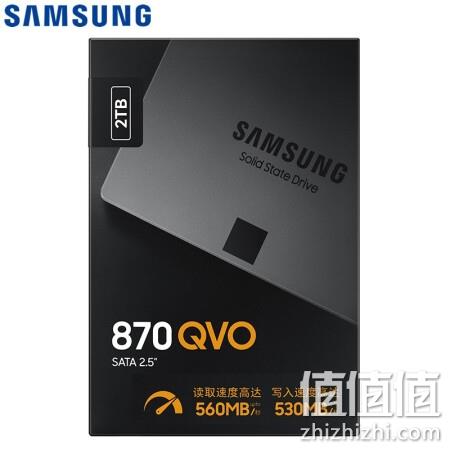 SAMSUNG 三星 870 QVO SATA3.0 固态硬盘 2TB Prime直邮到手1372元 值值值-买手聚集的地方