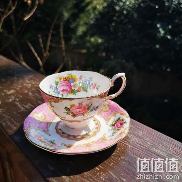 英国皇室表彰：Royal Albert 皇家阿尔伯特 Lady Carlyle卡莱尔小姐 骨瓷杯碟 5件套 直邮含税到手438元（天猫类似款1086元） 值值值-买手聚集的地方