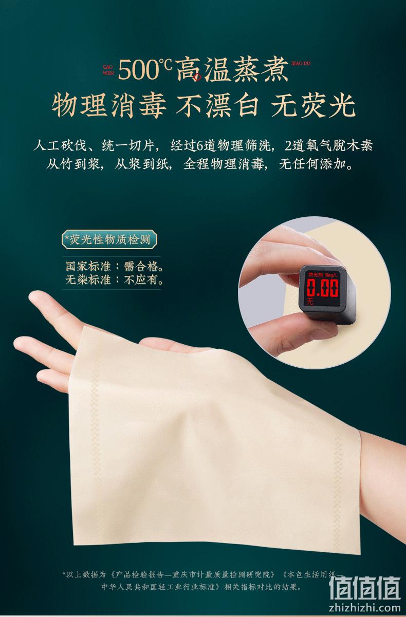 小米众筹爆款 无染 食品级 竹纤维抽纸 3层x100抽x30包 券后39.9元包邮 值值值-买手聚集的地方