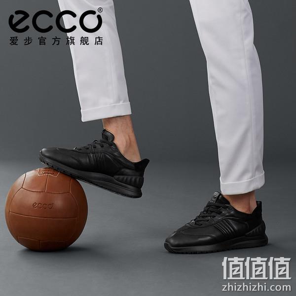 45mm坡跟舒适贴合：Ecco爱步 男士 Asitr Lite雅跃轻巧系列 真皮休闲鞋503704 529元直邮到手 值值值-买手聚集的地方