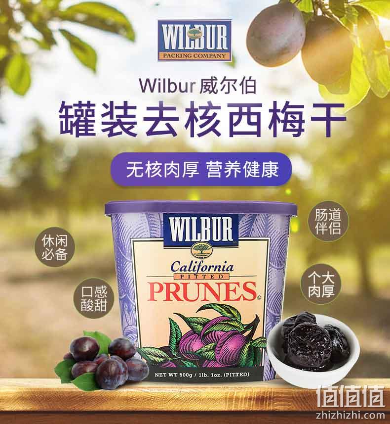 美国进口：麦德龙 Wilbur去核西梅干 500gx2桶 券后54.9元包邮 值值值-买手聚集的地方