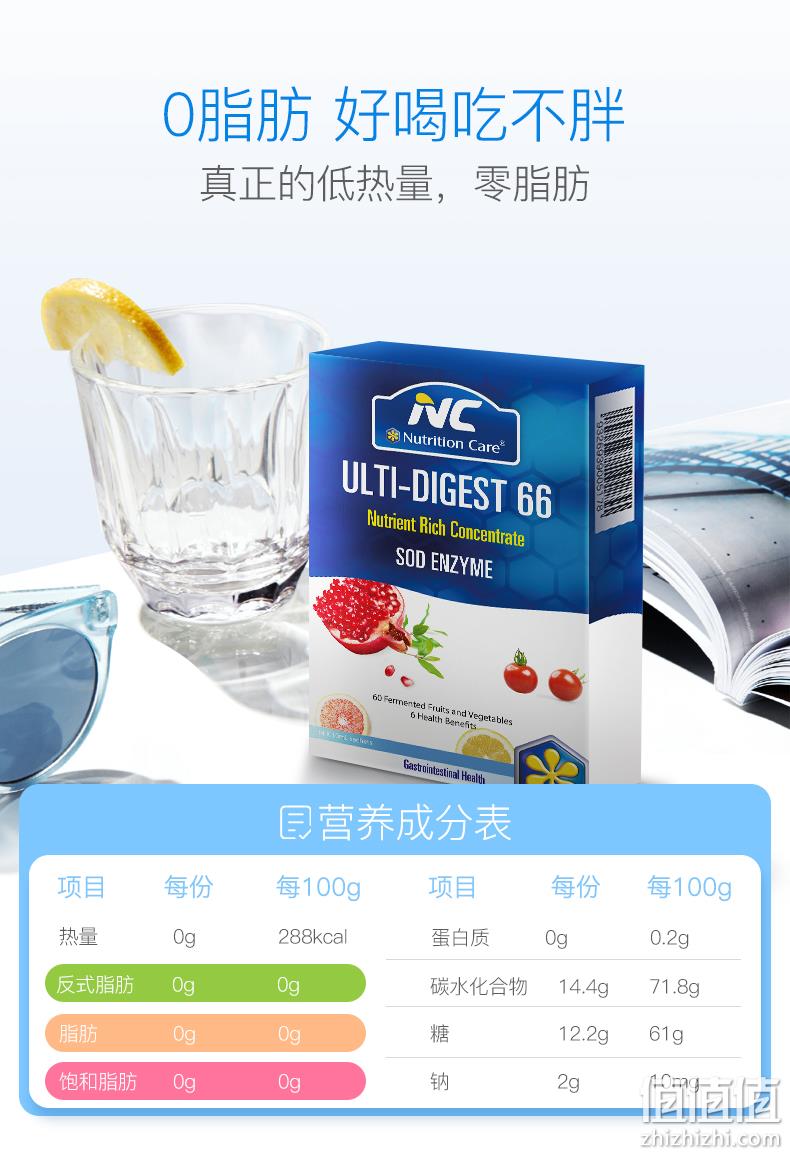 临期神价！养颜排毒 澳洲进口 NC66懒人酵素原液 140ml 29元包邮包税（618推荐59元、原价399元） 值值值-买手聚集的地方