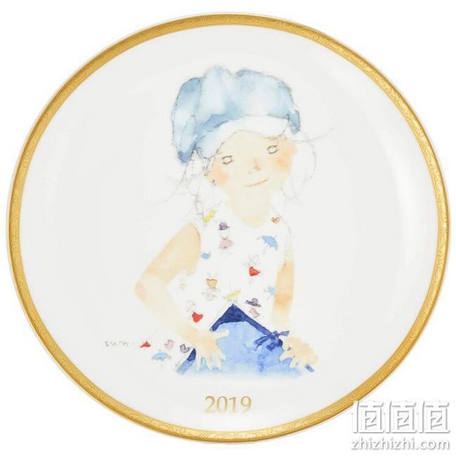 值哭！世界顶级骨瓷：NARUMI鸣海 2019年限定 岩崎知弘骨瓷纪念盘 Prime凑单直邮到手142元（天猫纪念款定价680元） 值值值-买手聚集的地方
