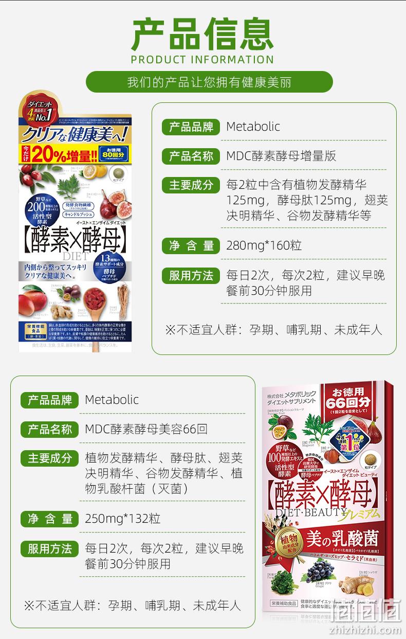 临期神价格！日本进口人气酵素：160粒x2盒 Metabolic 208种果蔬酵素X酵母 179元包邮（之前推荐132粒需158元） 值值值-买手聚集的地方