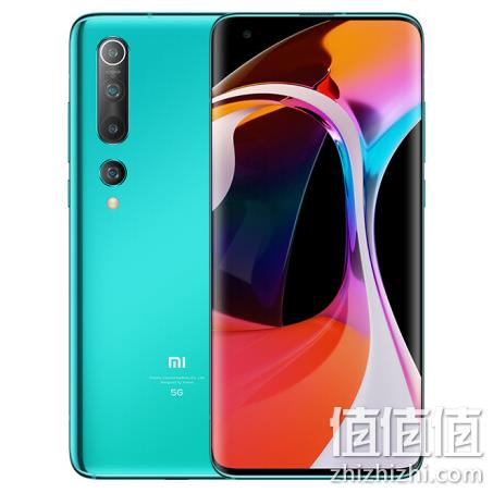 6期免息！MI 小米 10 5G手机 12GB+256GB 冰海蓝 3499元包邮（原价3999元） 值值值-买手聚集的地方