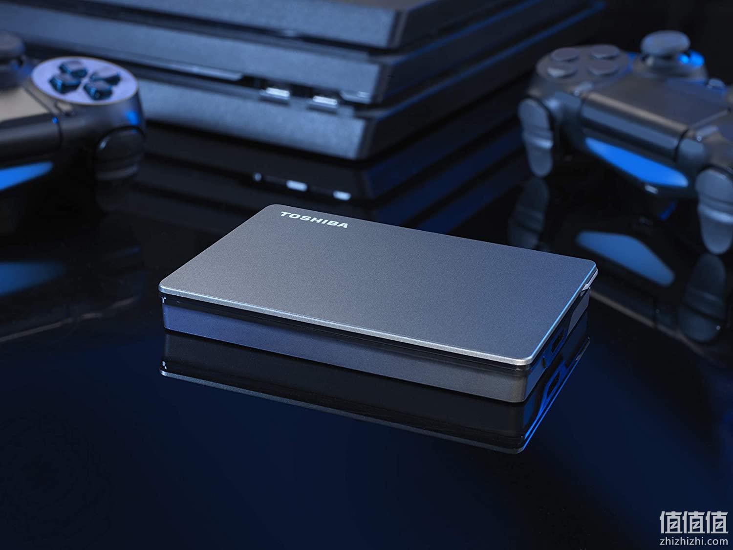 TOSHIBA 东芝 CANVIO Gaming 2TB USB3.0 移动硬盘 直邮到手365元 值值值-买手聚集的地方