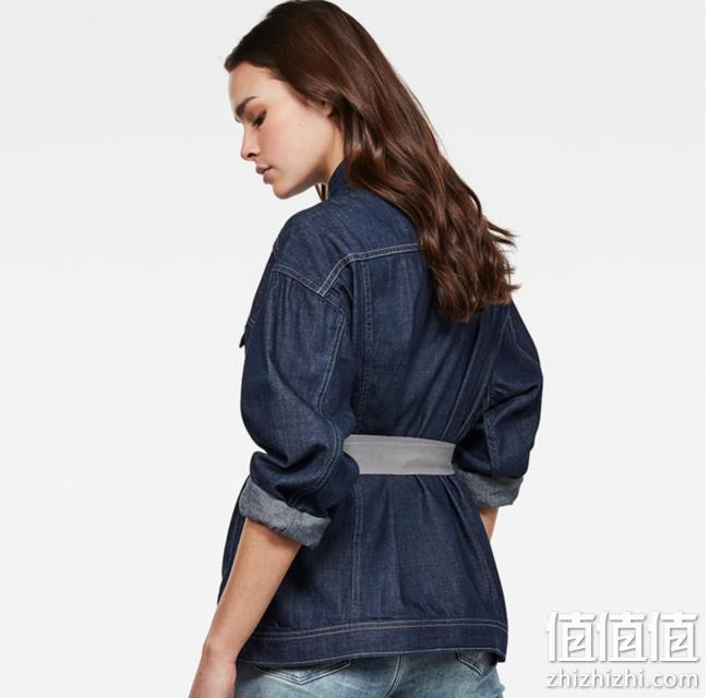 M码，G-STAR RAW 3301系列 女士轻薄牛仔外套 D17435 直邮含税到手418元（天猫1598元） 值值值-买手聚集的地方