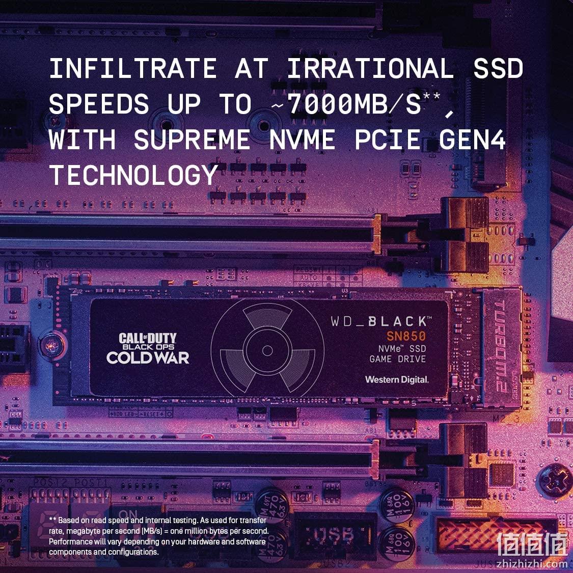 值哭！读取7000MB/秒，直接起飞！1TB 西部数据 SN850 NVMe SSD固态硬盘 1269.56元直邮到手（京东2259元） 值值值-买手聚集的地方