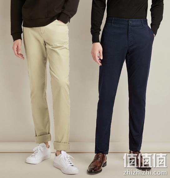 网易严选 男士经典纯棉休闲直筒裤 99元包邮 值值值-买手聚集的地方