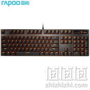 全尺寸26键无冲，多模式背光：RAPOO雷柏 V500PRO单光版 机械光键盘 黑色 券后89元 值值值-买手聚集的地方