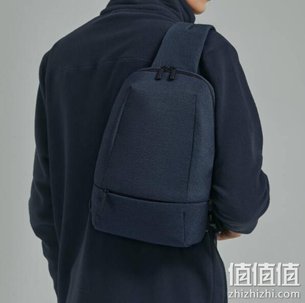 MI 小米 90分 男士防泼水多功能单肩胸包 39元包邮 值值值-买手聚集的地方