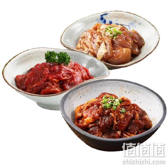 汉拿山 韩式料理烤肉组合 1.05kg 99.9元包邮 值值值-买手聚集的地方