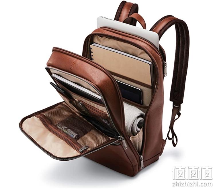 Samsonite 新秀丽 Classic 126036-1041 男士皮质双肩背包 Prime直邮到手709元 值值值-买手聚集的地方