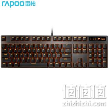 RAPOO 雷柏 V500PRO 单光版 机械光键盘 黑色 券后89元包邮 值值值-买手聚集的地方