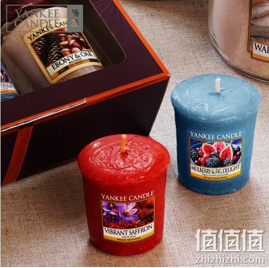 神价格！送烛杯 Yankee Candle 扬基蜡烛 香氛蜡烛 多款 49克x5件 45元包邮 值值值-买手聚集的地方