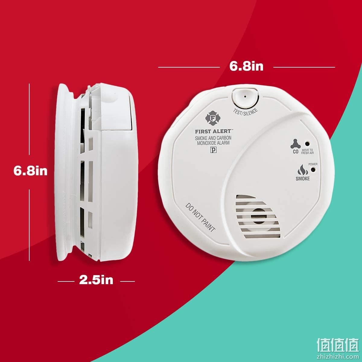 亚马逊销冠！免税！First Alert 烟雾和一氧化碳报警器 SCO5CN Plus折后123.2元直邮到手 值值值-买手聚集的地方