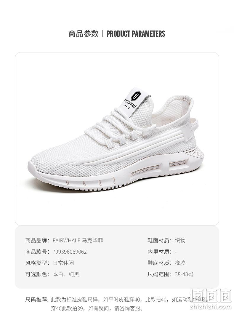 商场同款，细节丰富，潮流百搭：马克华菲 21年夏新款 男女同款网面休闲鞋 139元包邮（吊牌价895元） 值值值-买手聚集的地方