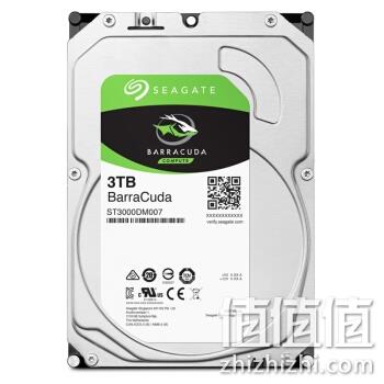 SEAGATE 希捷 BarraCuda 酷鱼 ST3000DM007 3.5英寸机械硬盘 3TB 256MB 5400转速 Prime直邮到手355元 值值值-买手聚集的地方