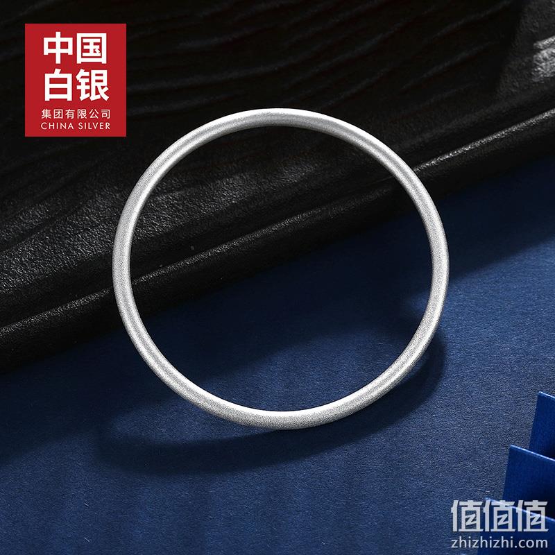 门店同款，999白银：中国白银集团 古法银实心足银手镯 20g 券后199元包邮（吊牌价599元） 值值值-买手聚集的地方