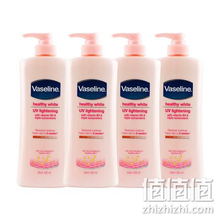 Vaseline 凡士林 烟酰胺滋润补水保湿身体乳 400mlx4瓶 80元包邮包税 值值值-买手聚集的地方