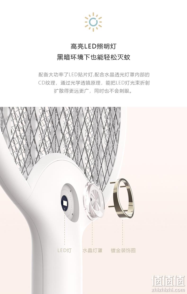 IF设计奖，三层防护，长按键更顺手：昕科 家用便携式充电电蚊拍 29元起包邮 值值值-买手聚集的地方