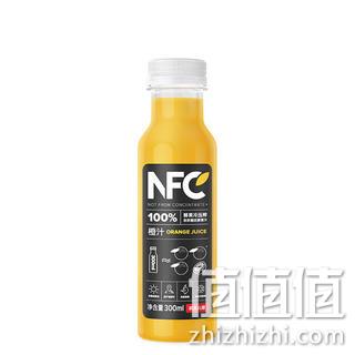 100%纯鲜榨：农夫山泉 NFC果汁 300mlx2瓶 券后9.9元包邮 值值值-买手聚集的地方