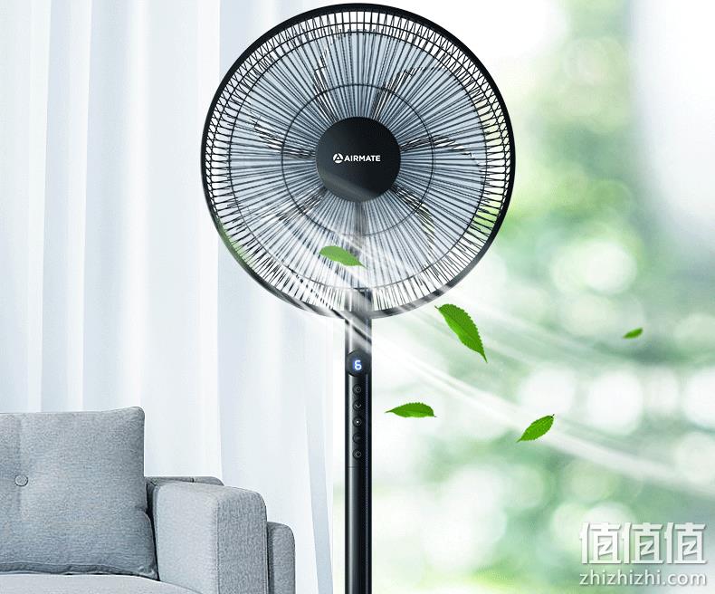 新低！AIRMATE 艾美特 CS35-R19 七叶 落地扇 139元包邮（之前推荐157.4元） 值值值-买手聚集的地方