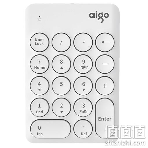 12日0点：aigo 爱国者 N18 无线数字小键盘 49元 值值值-买手聚集的地方