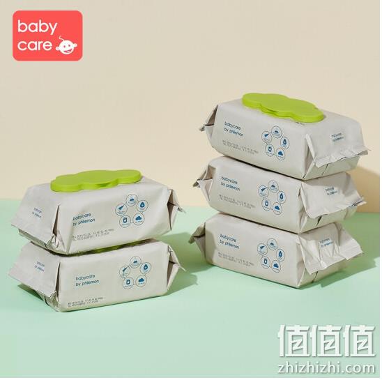 babycare 新生儿手口湿巾 带盖 80抽x5包x6件 180.1元包邮（折合6元/包） 值值值-买手聚集的地方