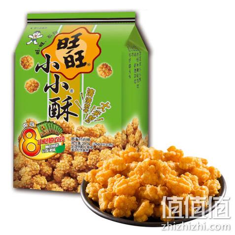 Want Want 旺旺 小小酥 葱香鸡肉味 200gx5件 37.33元包邮 值值值-买手聚集的地方