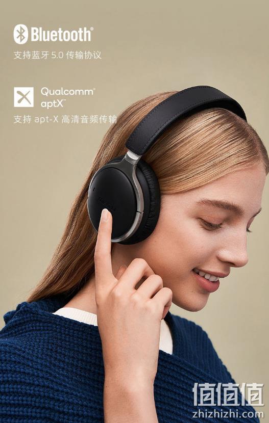 Hi-Res认证+Type-C充电+蓝牙5.0:MEIZU 魅族 HD60 头戴式蓝牙耳机 228元包邮 值值值-买手聚集的地方