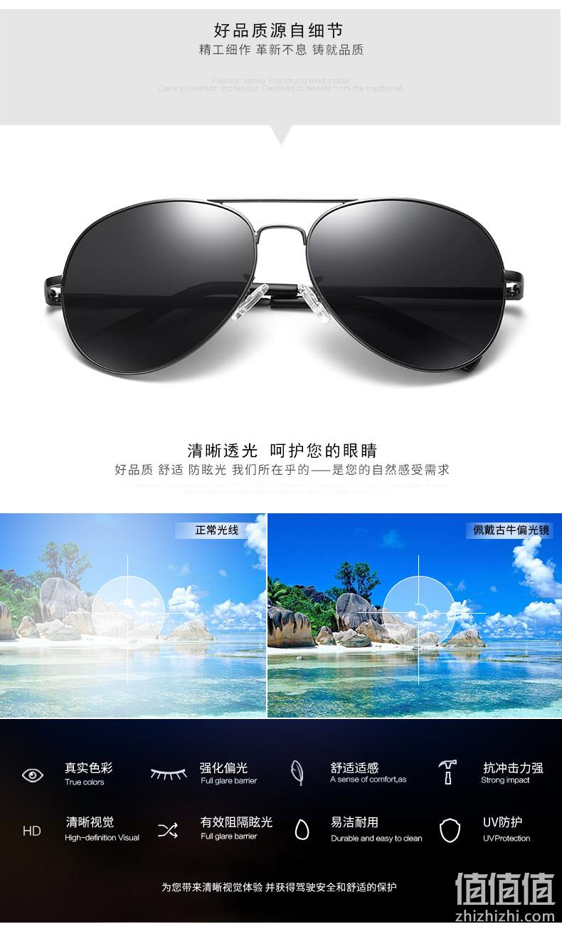 古牛 男女偏光眼镜 开车蛤蟆墨镜 券后19元包邮 值值值-买手聚集的地方