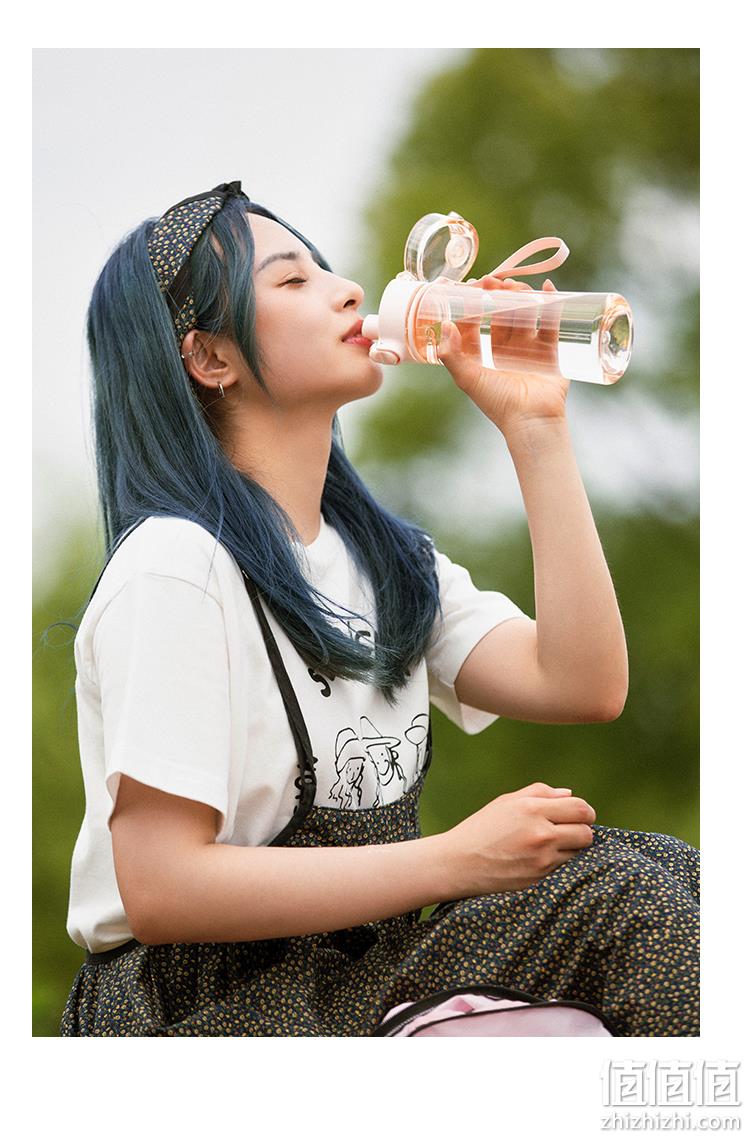 进口Tritan材质 淘宝心选 单手开随手杯/运动水杯 500ml 14.9元包邮 值值值-买手聚集的地方