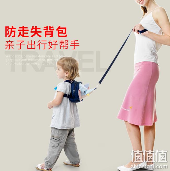 MOBY BABY BEBEAR 儿童防走失牵引绳背包 39元（原价68元） 值值值-买手聚集的地方