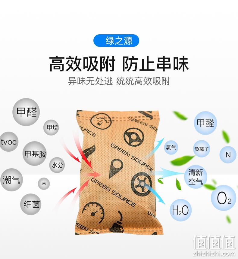 4.9分，绿之源 冰箱除味剂 80gx6盒 券后9.9元包邮 值值值-买手聚集的地方