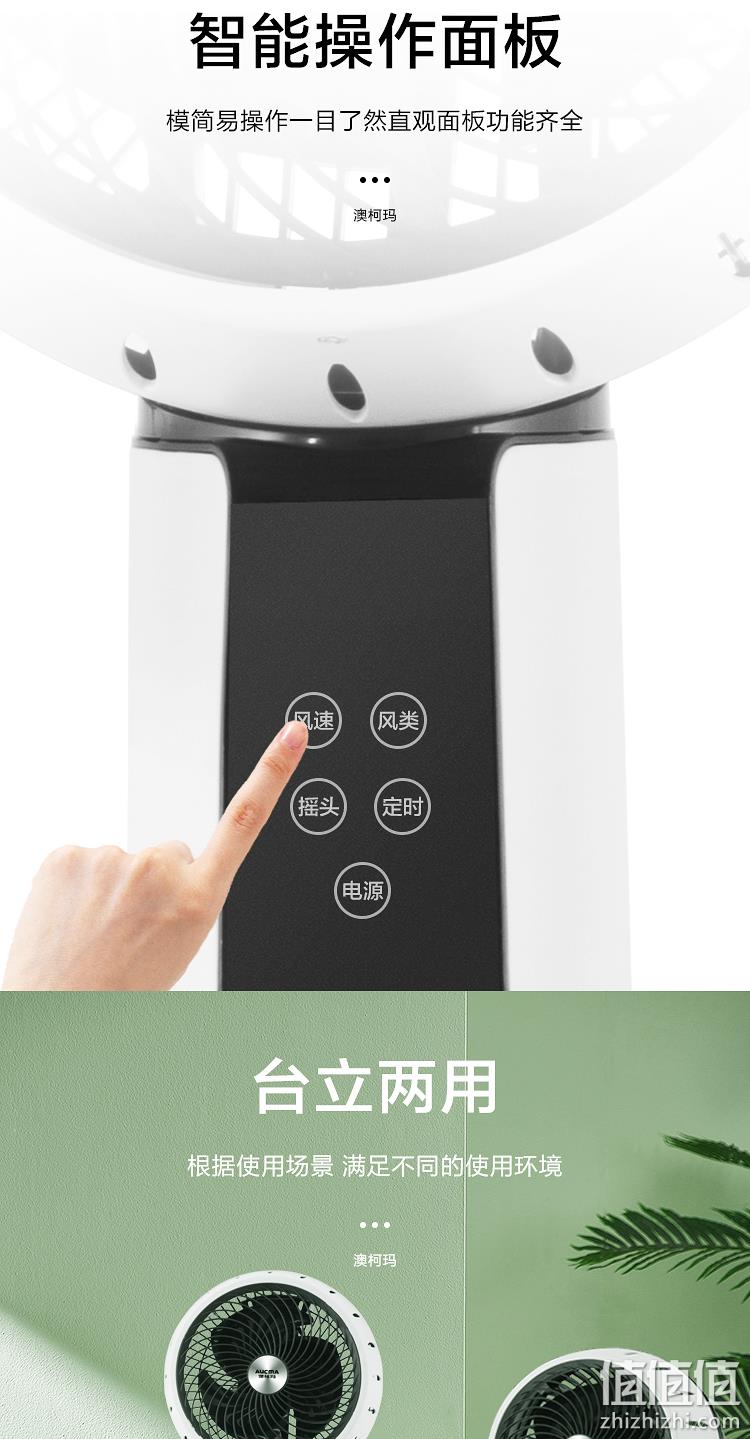 新低!台地两用,平衡室温防感冒:澳柯玛 空气循环扇 KYT-18KA033 99元包邮(之前推荐109元) 值值值-买手聚集的地方