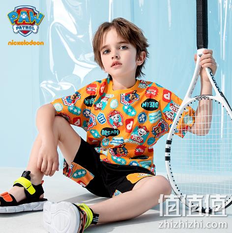 PAW PATROL 汪汪队立大功 男童印花短袖T恤 29.9元包邮 值值值-买手聚集的地方