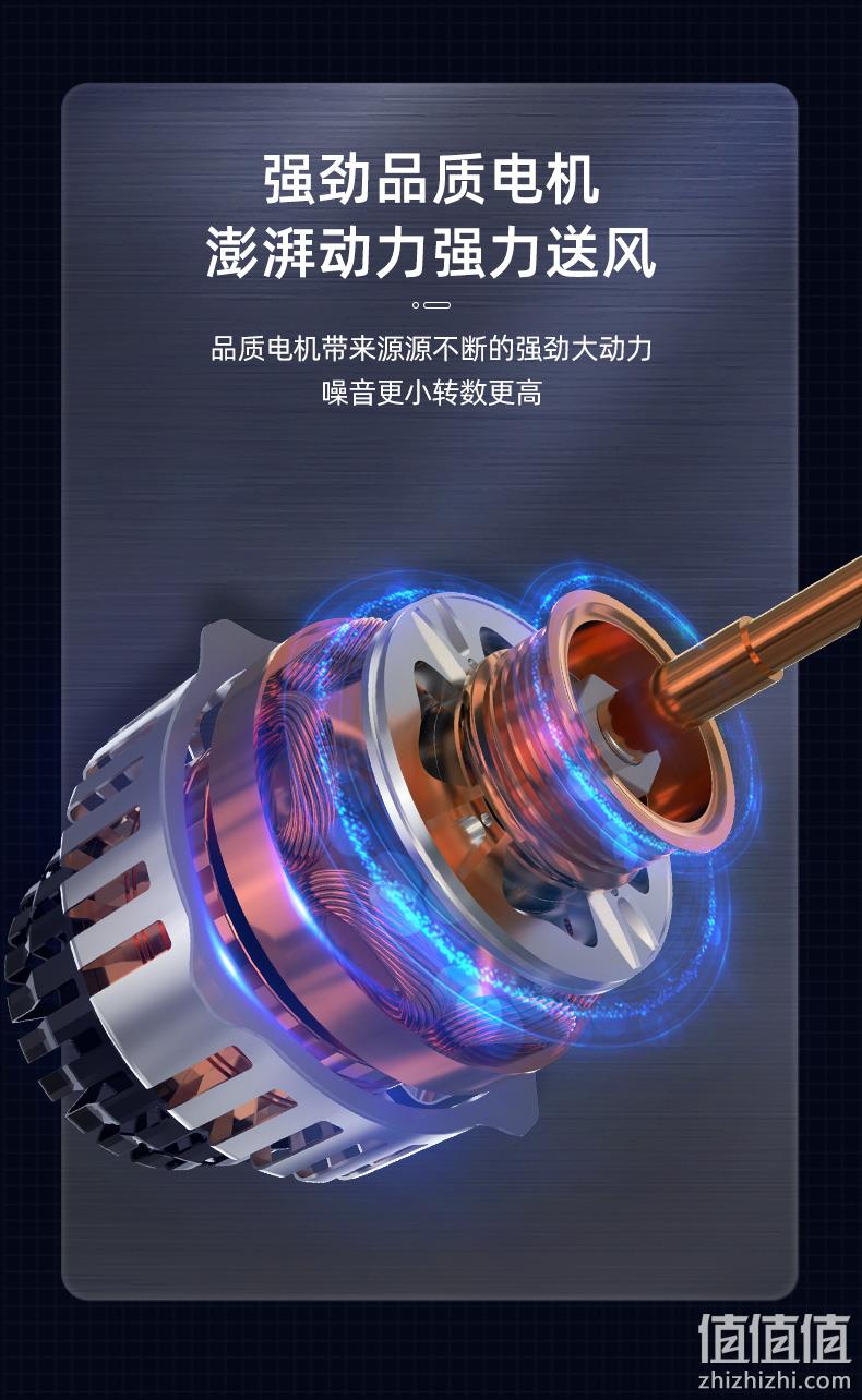 工业静音大风力，家用不占地：志高 挂壁式电风扇 券后39元起包邮 值值值-买手聚集的地方
