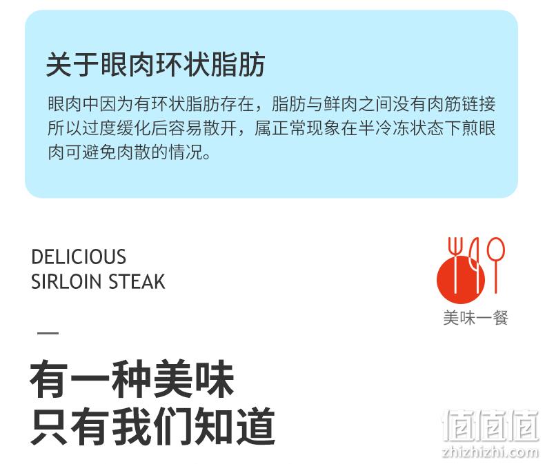 新低！澳洲原肉整切：1300g 谷言 牛排套餐 眼肉+西冷+菲力10片 双重优惠119元包邮 值值值-买手聚集的地方