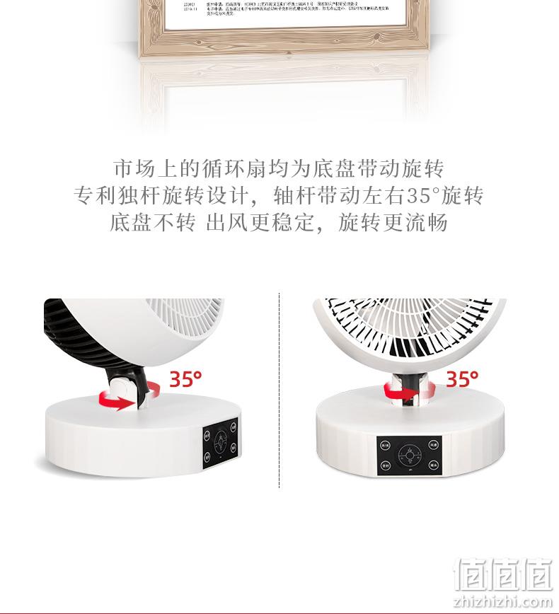 新低！满分好评，直吹不头疼：日本 山水 涡轮空气循环扇 HX160 券后39.9元包邮 值值值-买手聚集的地方