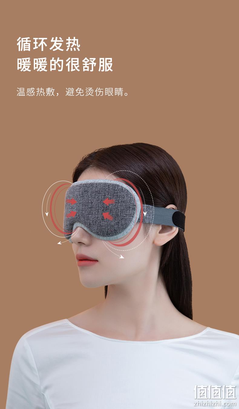 央视报道靠谱品牌，智能定时可水洗：昕科 恒温3D蒸汽眼罩ES-03 券后19元起包邮，2件7.5折 值值值-买手聚集的地方