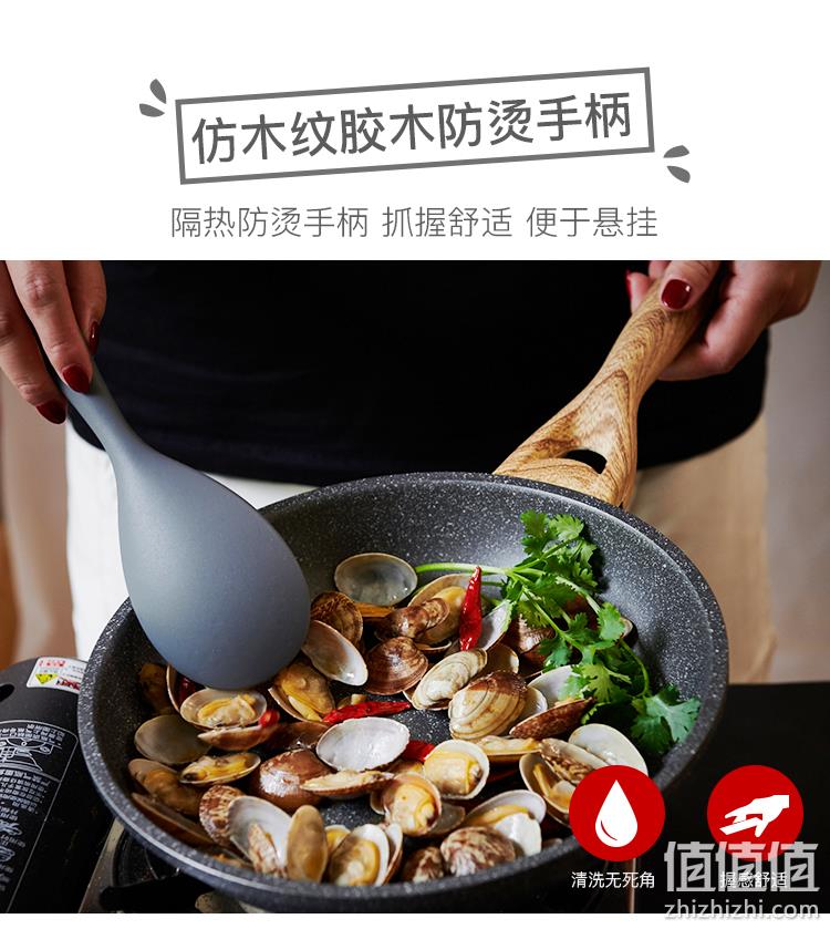 新低,LFGB FDA双认证:24cm 德国 Melia美利亚 麦饭石不粘平底锅 59元包邮 值值值-买手聚集的地方