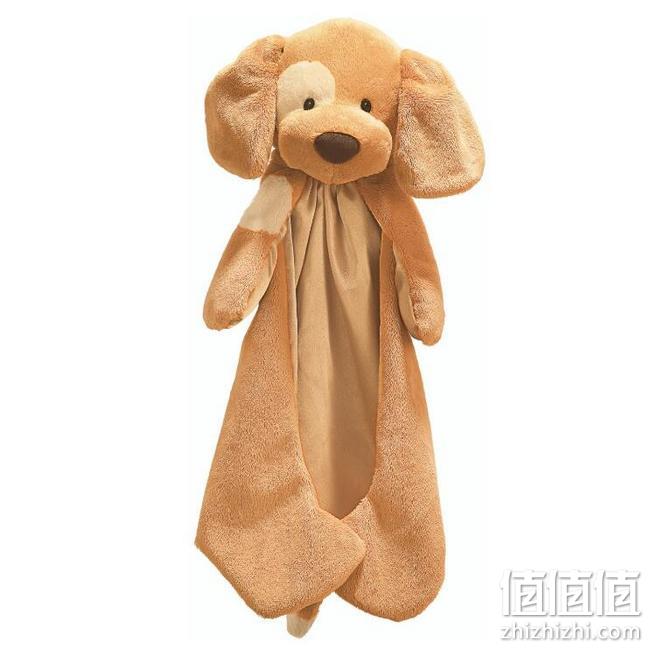 哄娃神器，Gund Spunky Dog Huggybuddy 双面婴儿安抚毯 Prime直邮到手151元 值值值-买手聚集的地方