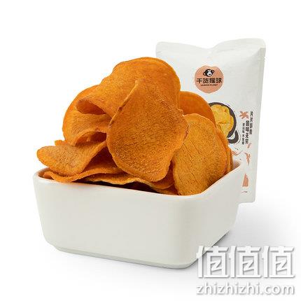 低脂低油，百果园旗下 干货猩球 香酥红薯片 120gx5袋 29.9元包邮（线下9.9元/袋） 值值值-买手聚集的地方
